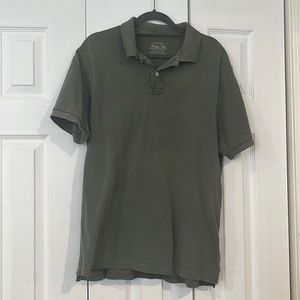 J Crew Polo - Army Green